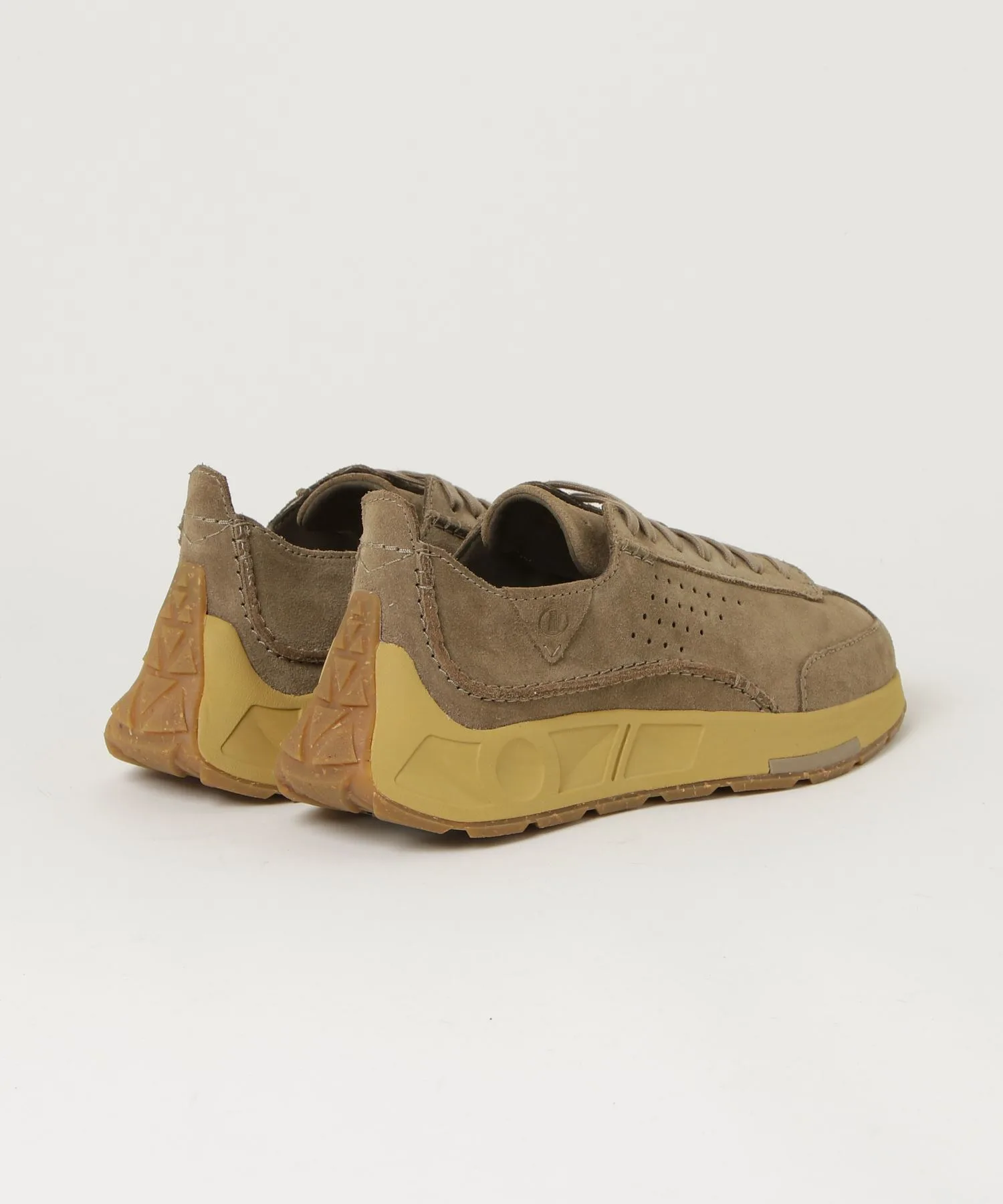 Мужские кроссовки Clarks Craft Speed из кожи тёмно-серые — фото 2