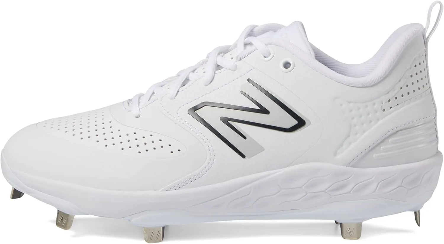 Бейсбольные кроссовки New Balance Fresh Foam X 3000 V6 для мужчин, металлические, белый — фото 2