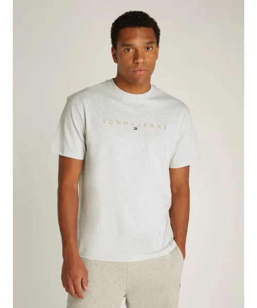 

Футболка Regular fit Tommy Jeans, серый