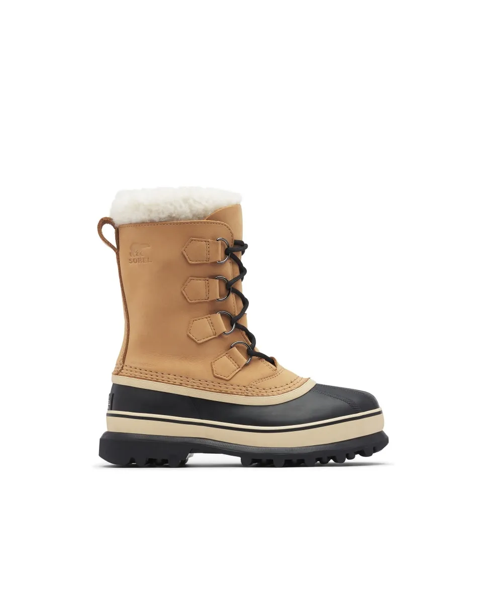 Женские ботинки Sorel CARIBOU WP водонепроницаемые с искусственным мехом, коричневый