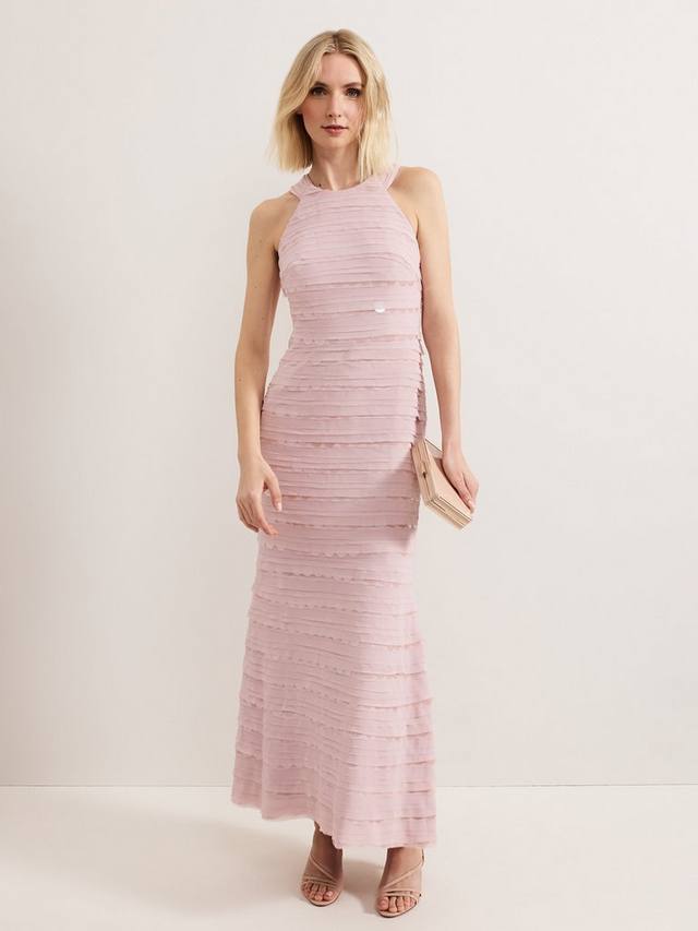 

Платье с пайетками amitis Phase Eight, цвет Antique Rose