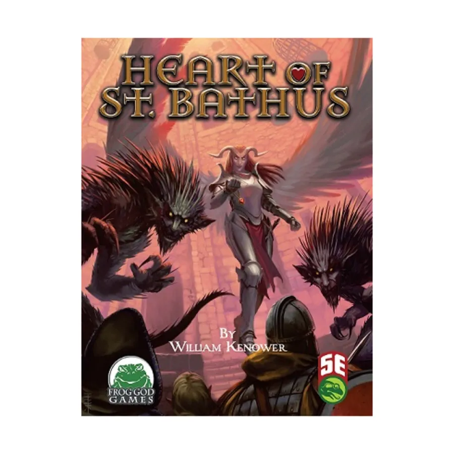 

Heart of St. Bathus (5e), D&D 5e Adventures, Sourcebooks & Supplements (Frog God Games), твердый переплет