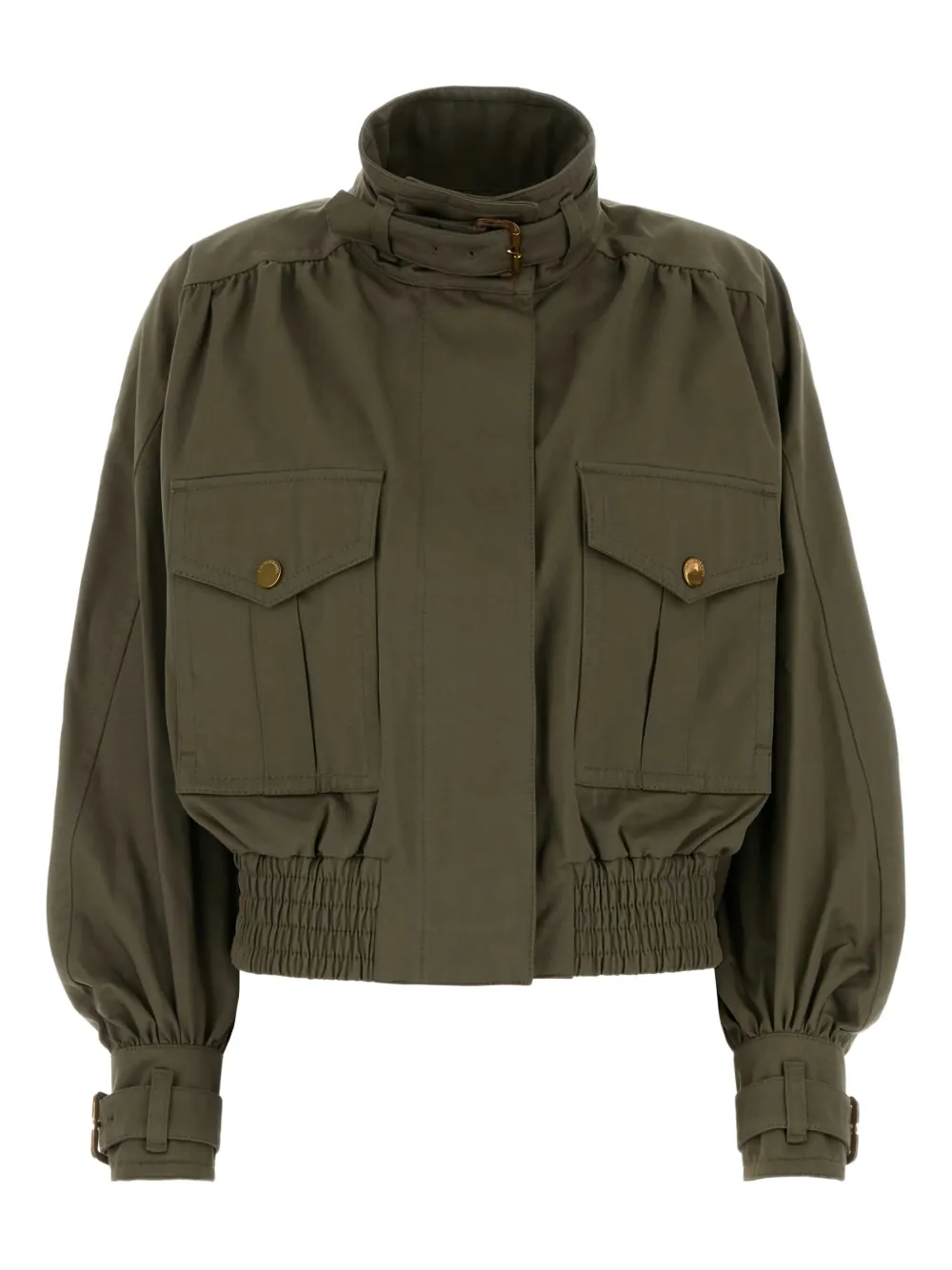 

Хлопковый бомбер "Гипноз" Zimmermann, зеленый