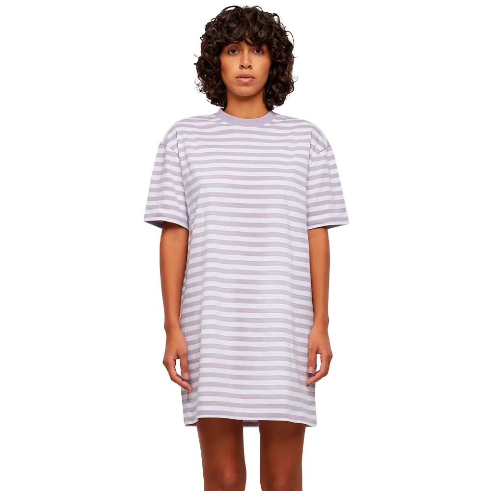 

Платье Urban Classics Oversized Striped short sleeve short, белый