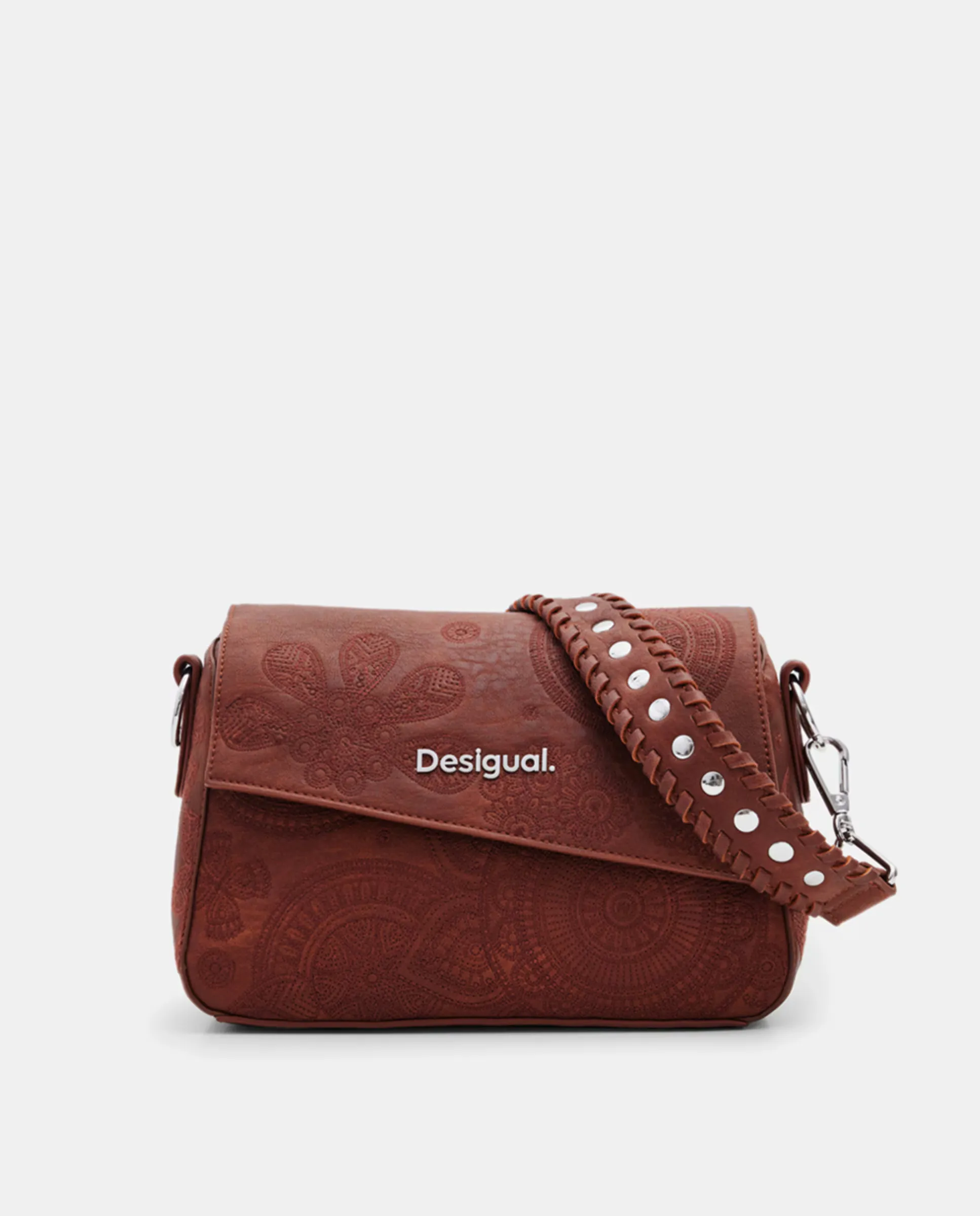 

Мини-сумка через плечо Desigual, коричневый