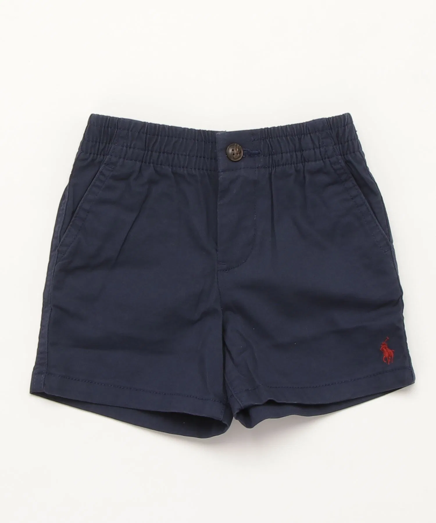 Детские хлопковые шорты POLO RALPH LAUREN CHILDRENSWEAR тёмно-синие — фото 3