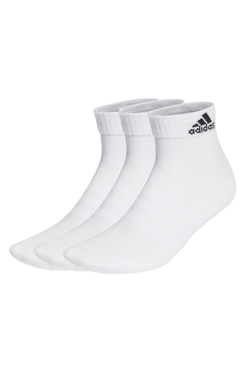 

Короткие носки с логотипом - 3 пары Adidas, белый