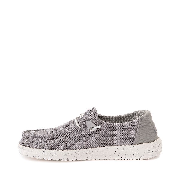 Слипоны Womens HEYDUDE Wendy Sox Slip-On Casual Shoe, цвет Light Grey