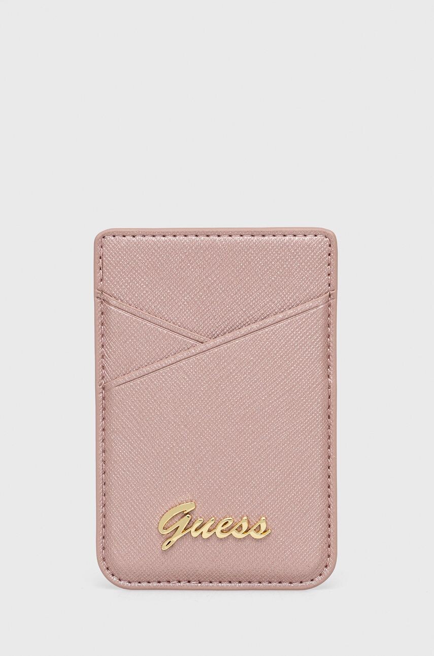 

Чехол для кредитных карт Guess, розовый