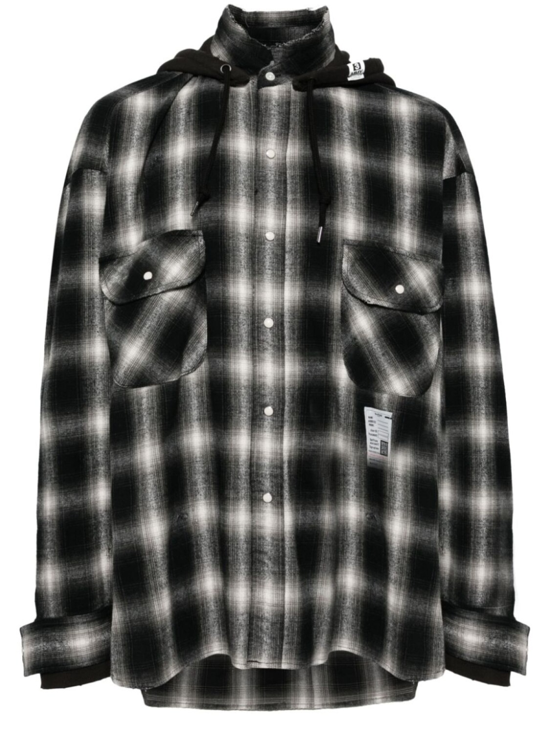 

Maison MIHARA YASUHIRO рубашка с длинными рукавами, черный