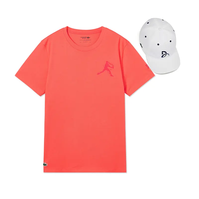 Футболка x novak djokovic LACOSTE, белый — фото 4