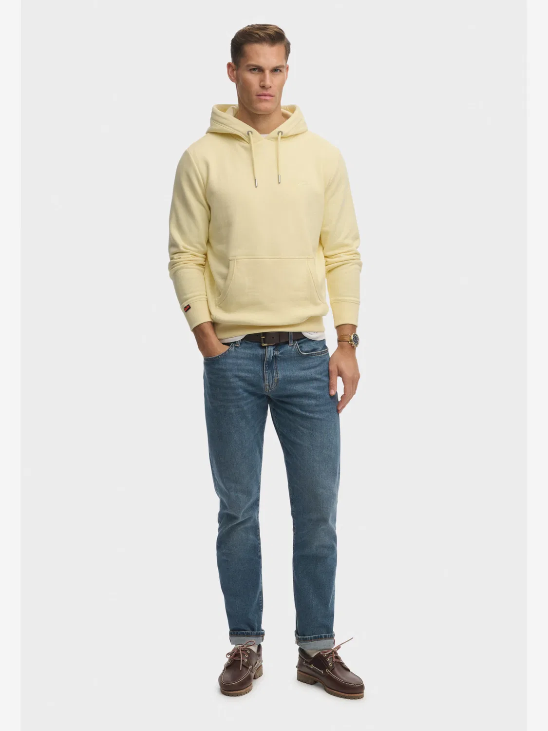 Толстовка 'Essential' Superdry, Pastel Yellow — фото 4