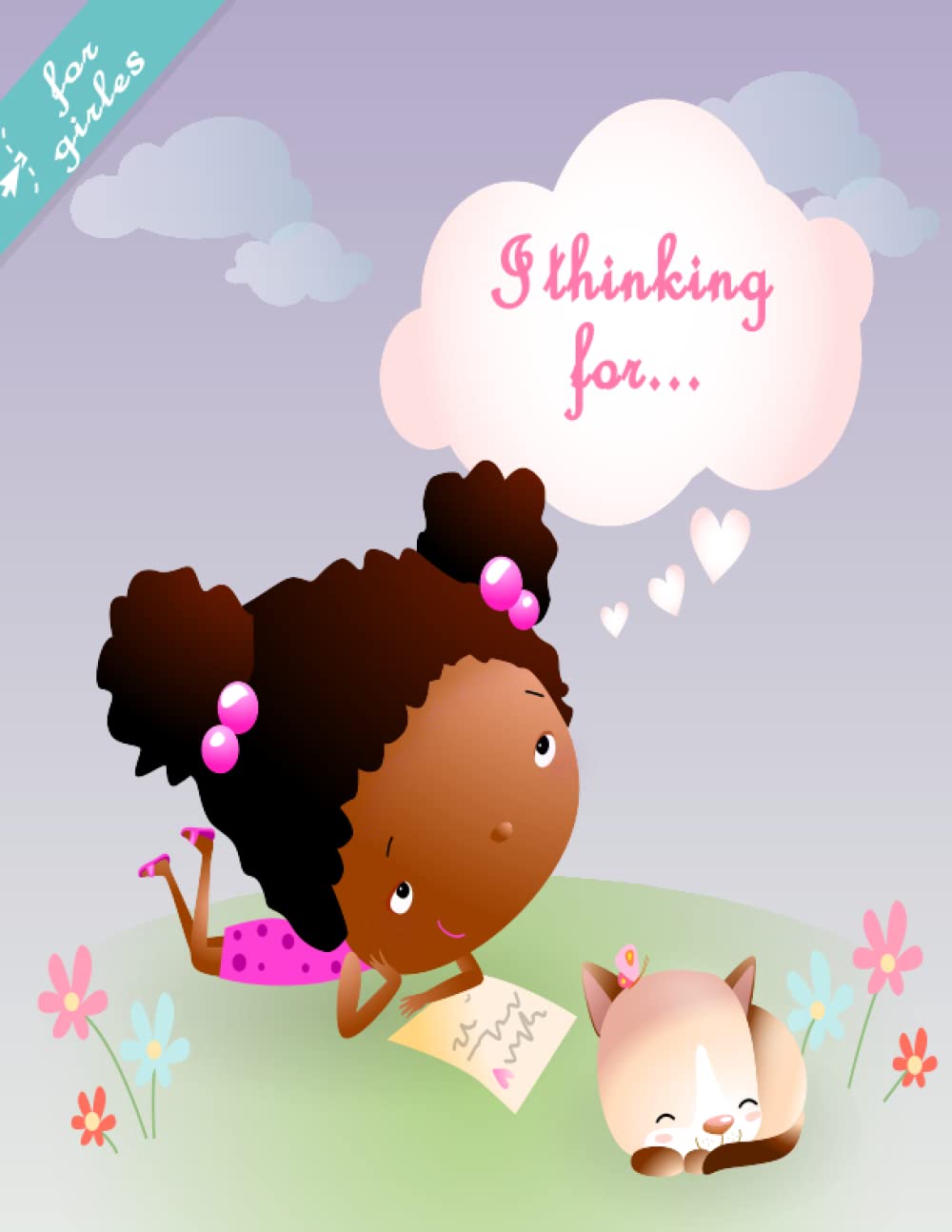 

Journal and Sketchbook: Journal and Notebook for Girls - Composition Size (8.5"x11") With Lined Pink heart-themed in the inner pages and 120 page, ... Sketching and Notes Paperback.: NoteBook (Independently published)