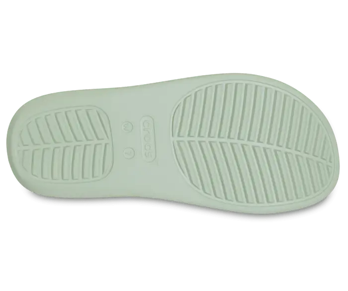 Шлепанцы на платформе Getaway Crocs женские, цвет Plaster — фото 4