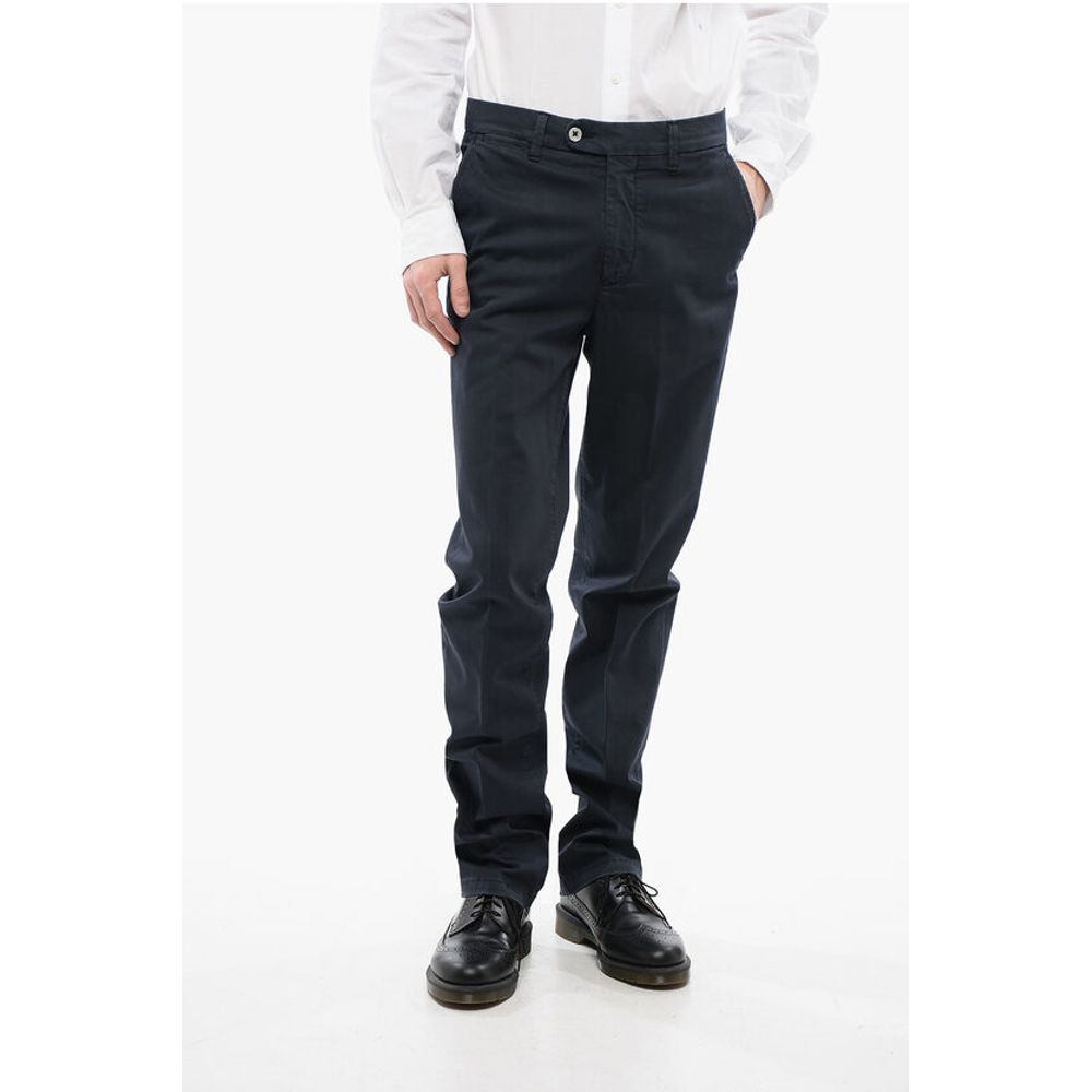 

ID Брюки чинос с прорезными карманами Corneliani, Black