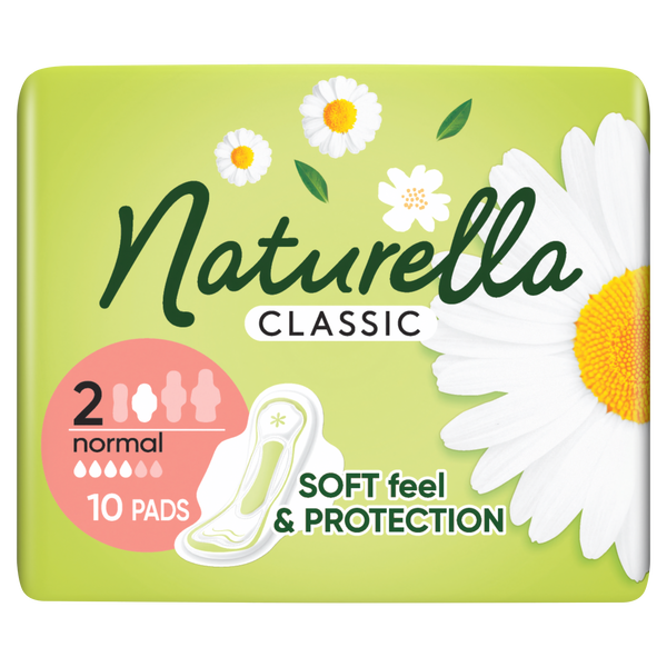

Гигиенические прокладки, 10 шт./1 упаковка. Naturella Classic normal camomile