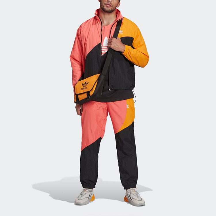 Мужская куртка ADICLOOR оранжевого цвета Adidas Originals, оранжевый — фото 2
