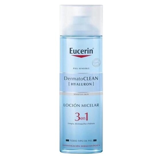 

Гиалурон] Мицеллярная вода 3в1, Мицеллярная вода, 400мл Eucerin, DermatoCLEAN [
