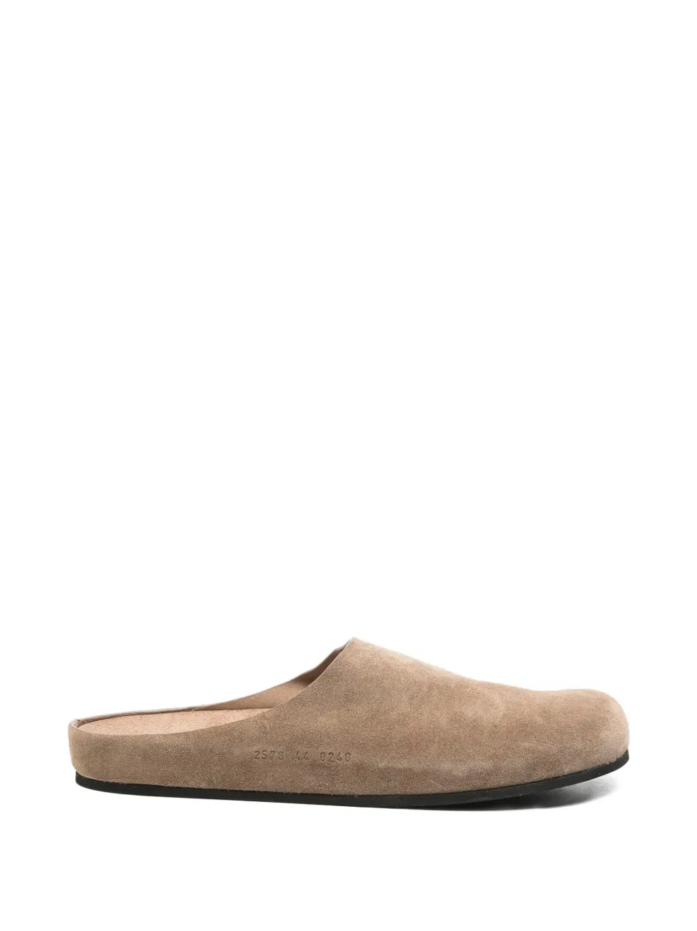 Замшевые сабо Common Projects, нейтральный