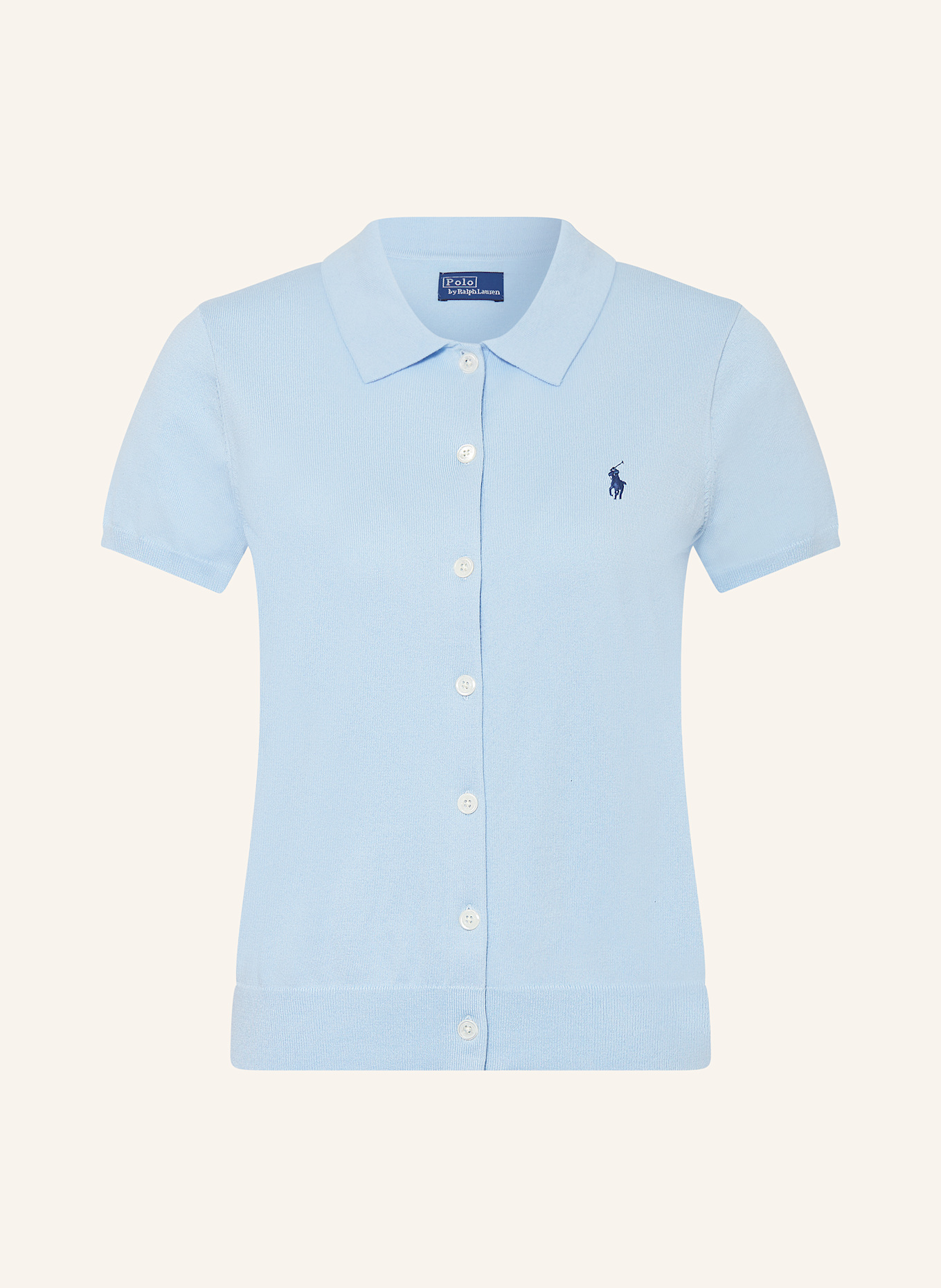 

Рубашка блузка Polo Ralph Lauren, голубой