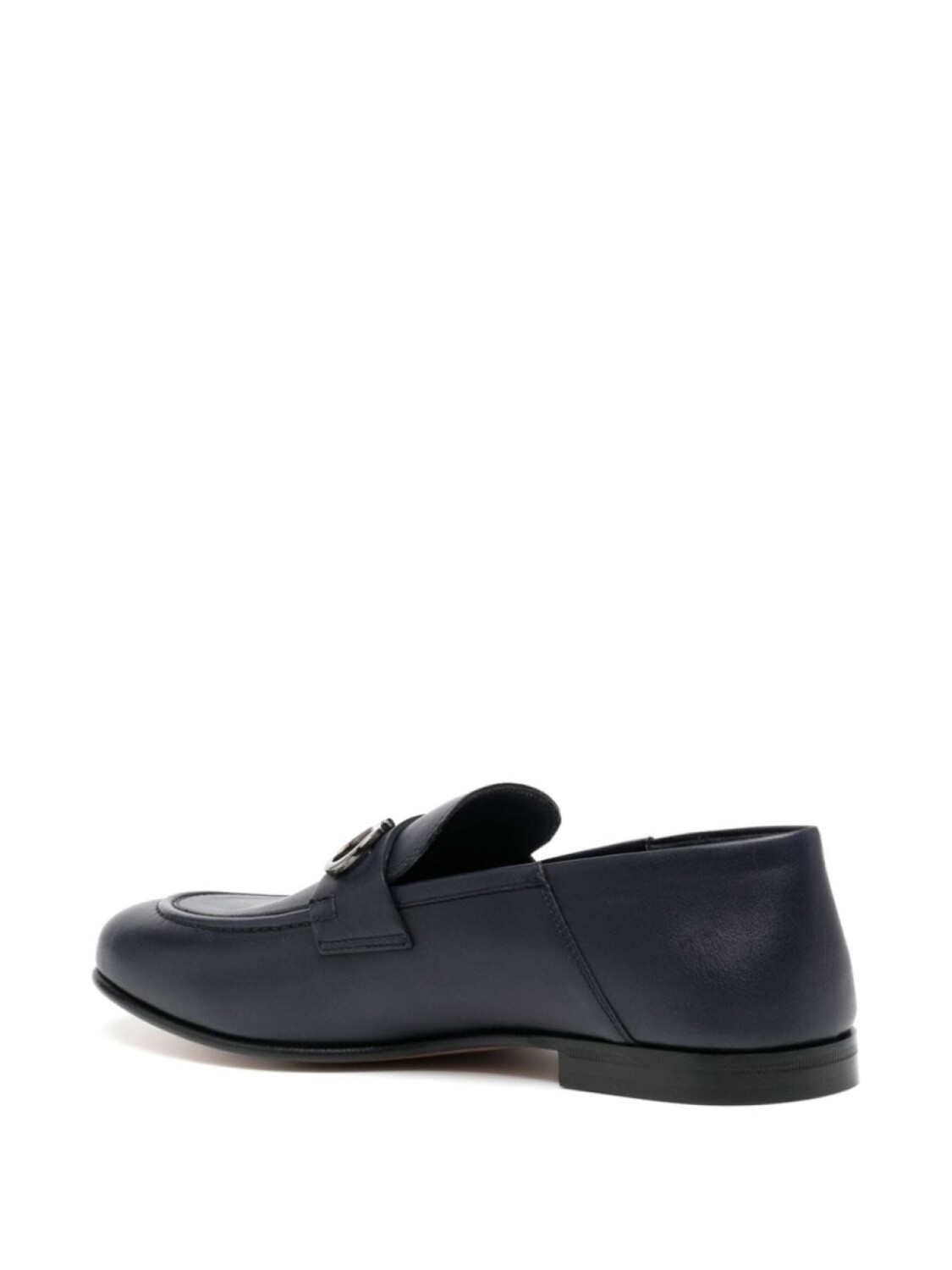 Ferragamo мокасины Gancini, синий — фото 3