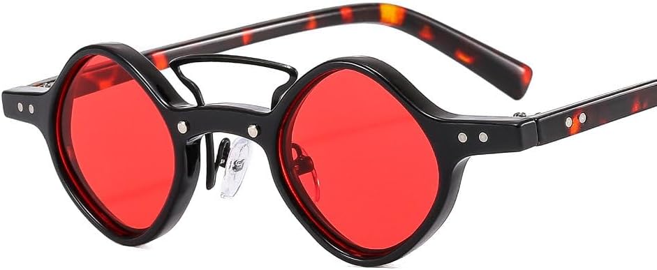 

Женские солнцезащитные очки квадратной формы в винтажном ретро-стиле, маленькая оправа, мужские солнцезащитные очки с защитой от УФ-излучения UV400, прозрачные очки UOVSAW, C4