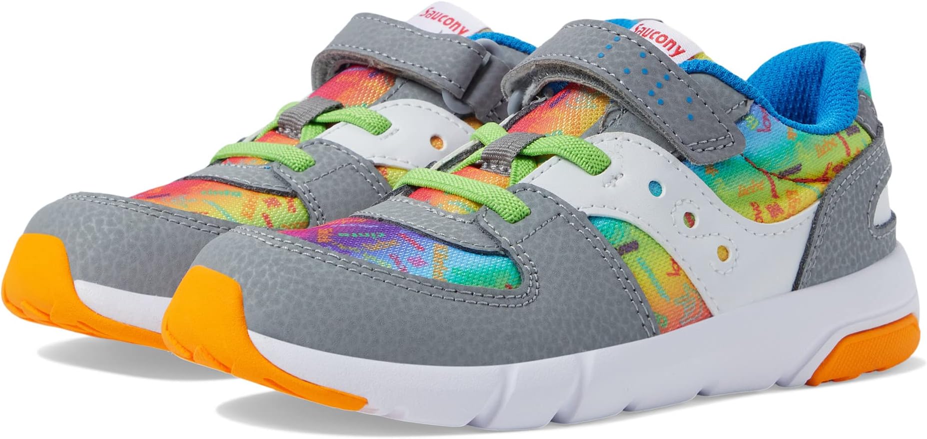 

Кроссовки Originals Jazz Lite 2.0 LX Saucony Kids, цвет Rainbow Love