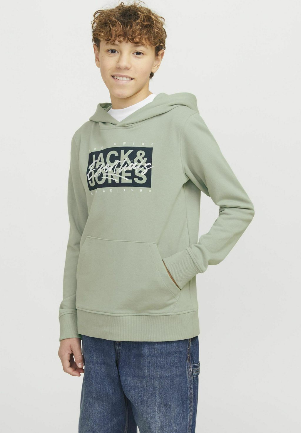 

Толстовка Jack & Jones Junior, светло-зеленый