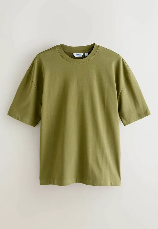 Комплект из 5 базовых футболок стандартного кроя Next, Orange Grey Green Navy Blue Red — фото 3