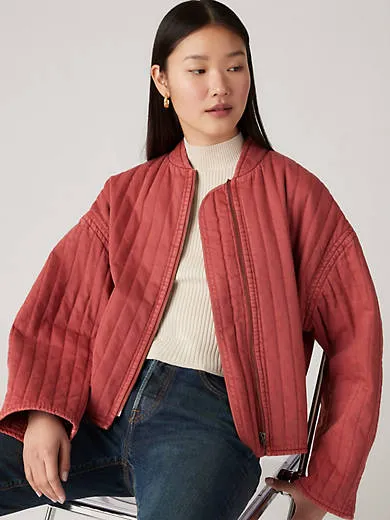 

Стеганая куртка Кеннеди Levi's, красный