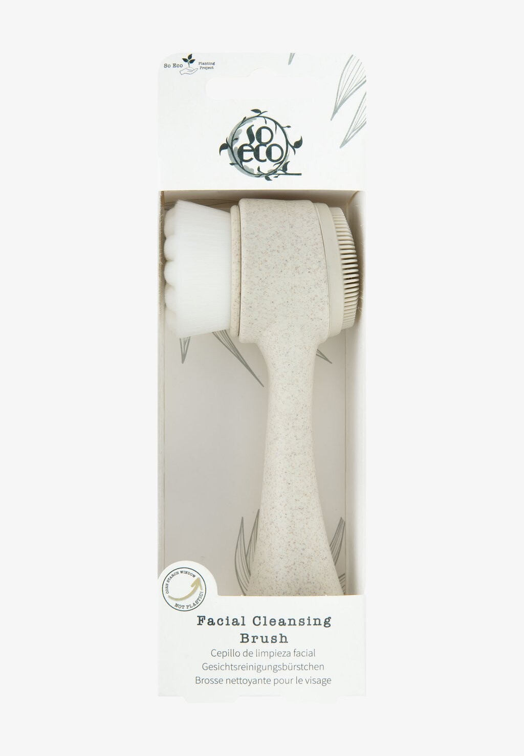 

Кисти для макияжа So Eco Facial Cleansing Brush So Eco, цвет stone