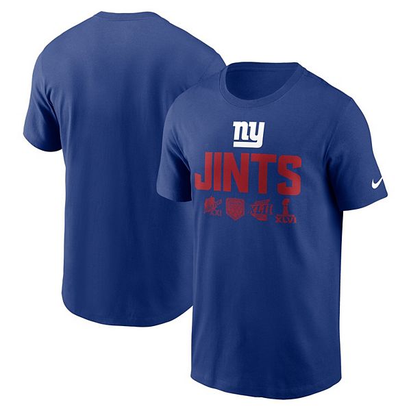 

Мужская футболка Royal New York Giants Local Essential Nike