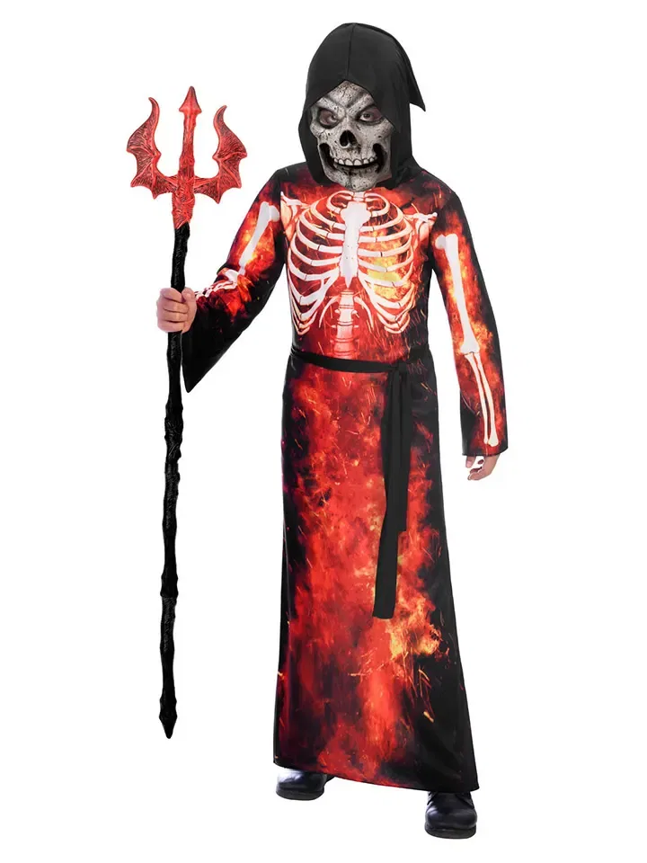 Костюм Fire Reaper, Amscan, красный/черный