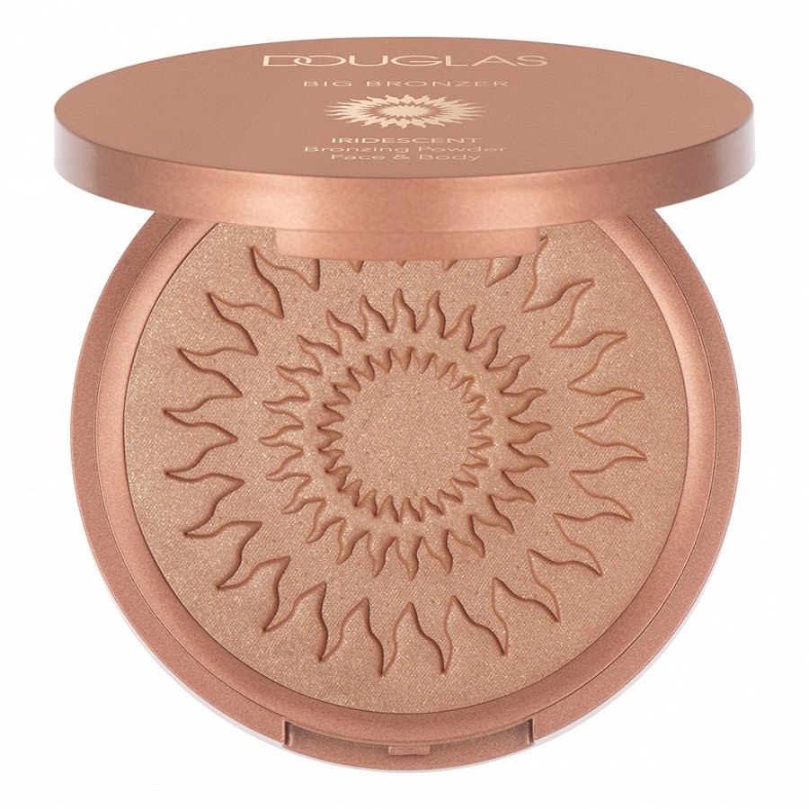 

Бронзирующая пудра для лица и тела douglas make up big bronzer - iridescent Douglas Collection, цвет nr. 200 warm sand, вес 16 гр.
