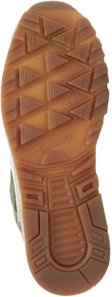 Кроссовки для легкой атлетики Saucony Unisex Shadow 5000 зелено-коричневого цвета — фото 2