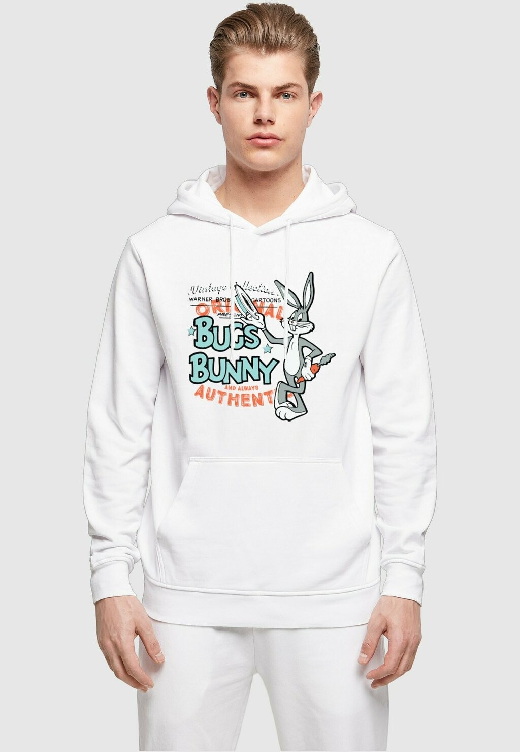 

Толстовка с капюшоном LOONEY TUNES VINTAGE BUGS BUNNY ABSOLUTE CULT, белый