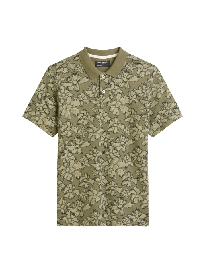 

Футболка поло Marc O'Polo, цвет multi/summer sage
