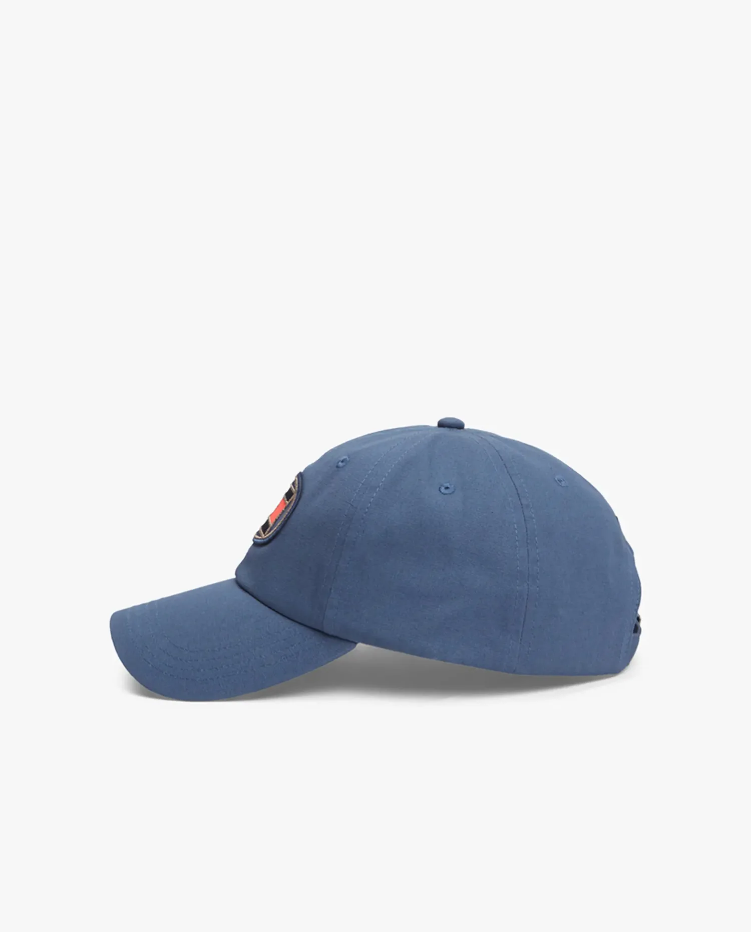 Мужская однотонная кепка с логотипом по центру, большие размеры Tommy Hilfiger, индиго синий — фото 3