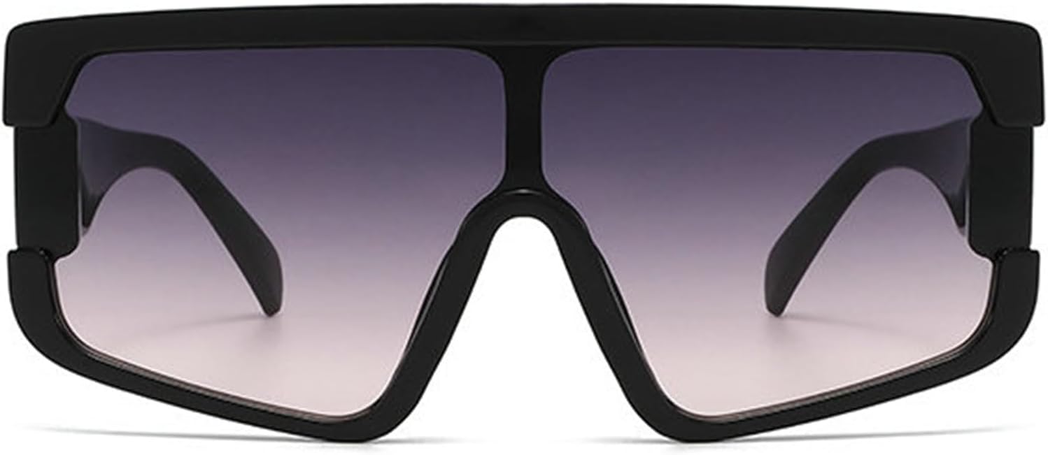 

Willochra Модные большие квадратные женские солнцезащитные очки в винтажном панк-стиле для мужчин, очки для активного отдыха, солнцезащитные очки UV400, цельные солнцезащитные очки, C1