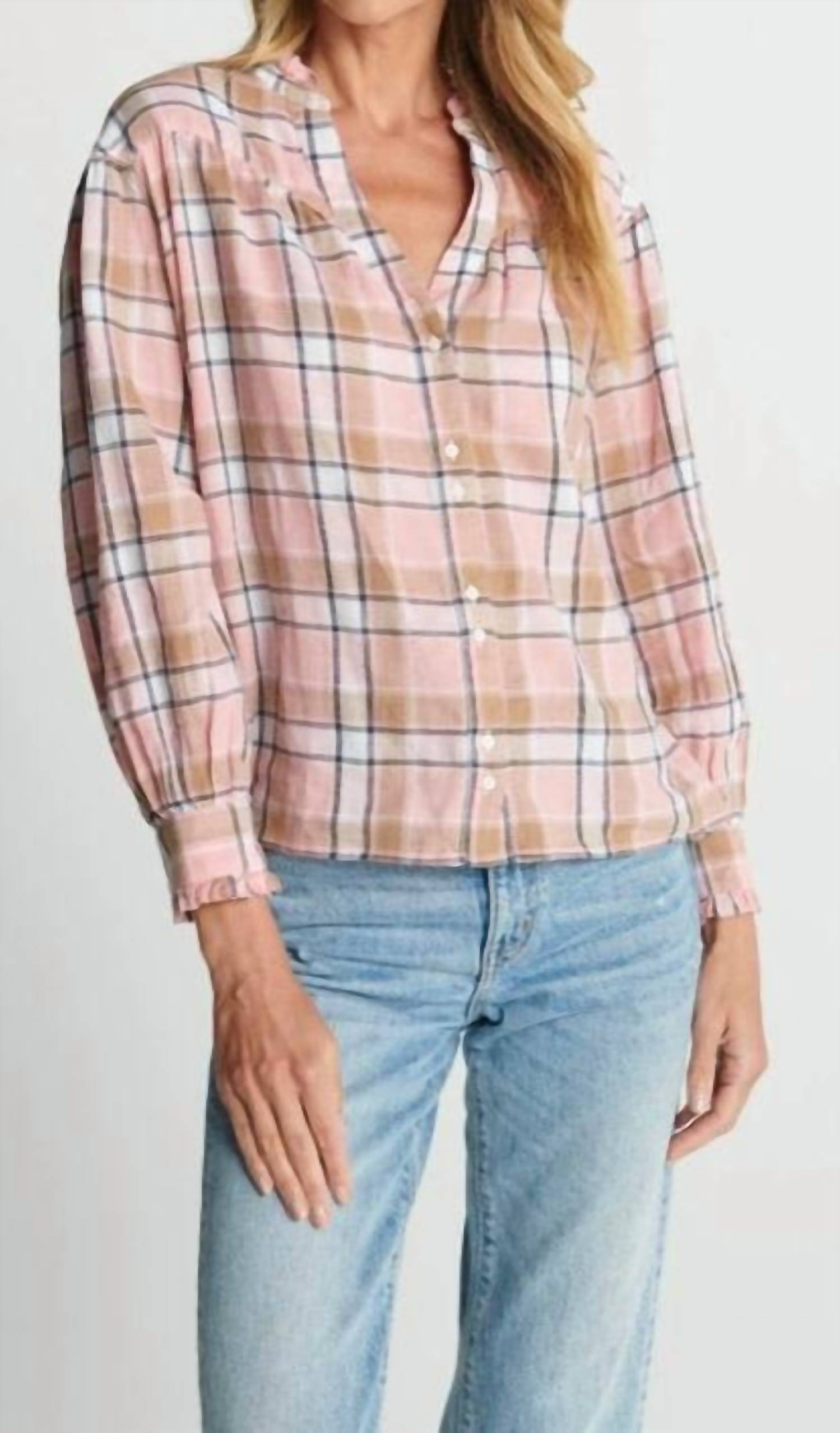 

Рубашка Ivy в кристальную клетку sundays, цвет crystal plaid