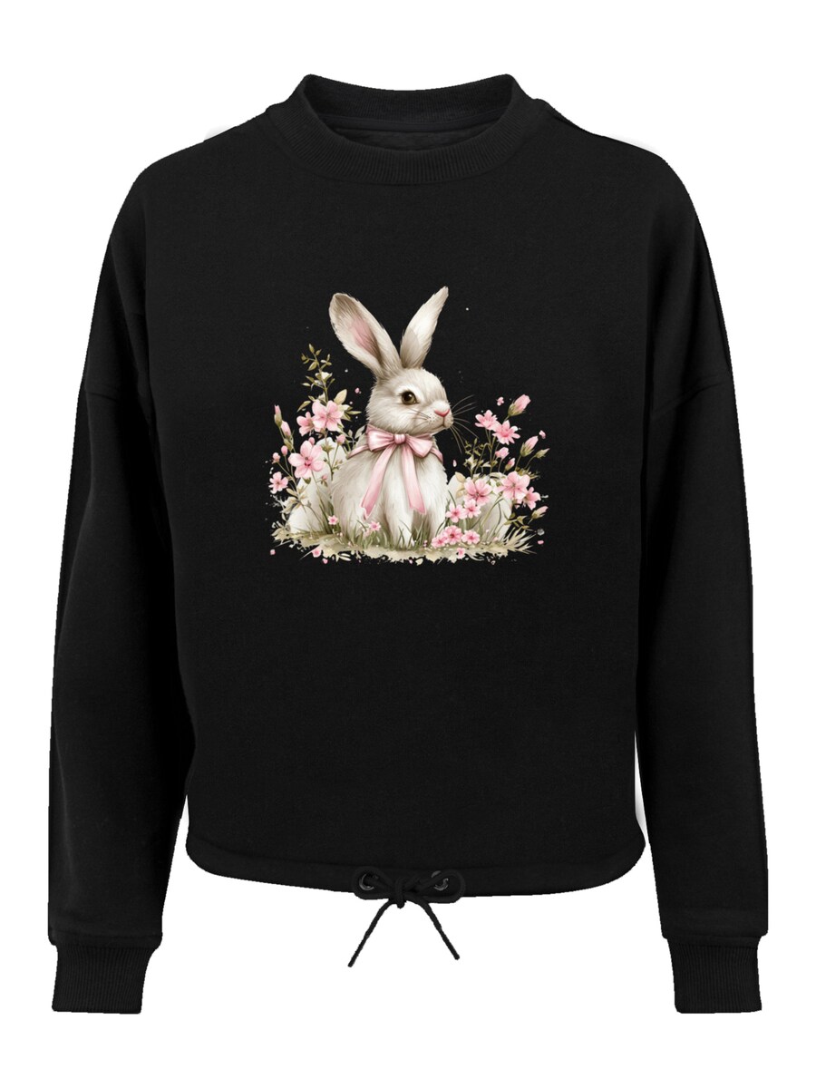 

Толстовка F4NT4STIC Cute Easter Bunny with Flowers, Black