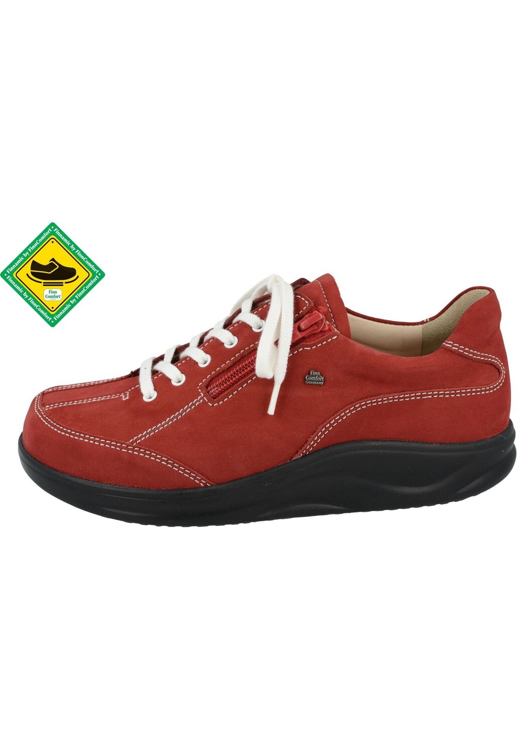 Туфли MORI на шнуровке Finn Comfort, цвет Grey/Silber