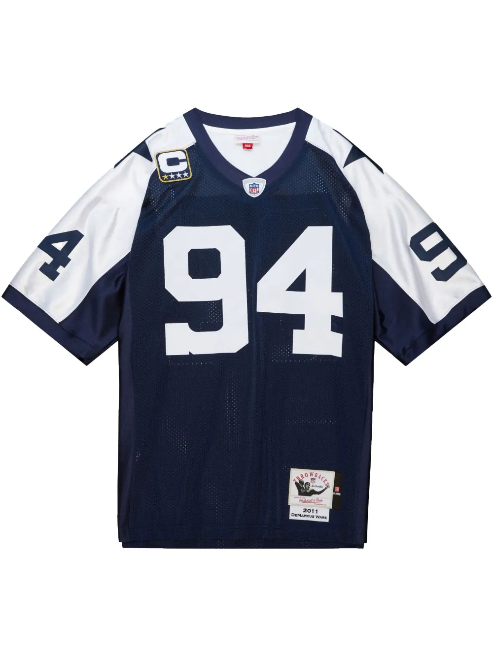 

Топ 2011 DeMarcus Ware Dallas Cowboys Authentic Mitchell & Ness, синий