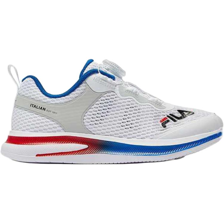 Детские беговые кроссовки Performance FPH Standard White Stone Gray FILA KIDS, Sкоричневыйdard белый Stone серый — фото 2