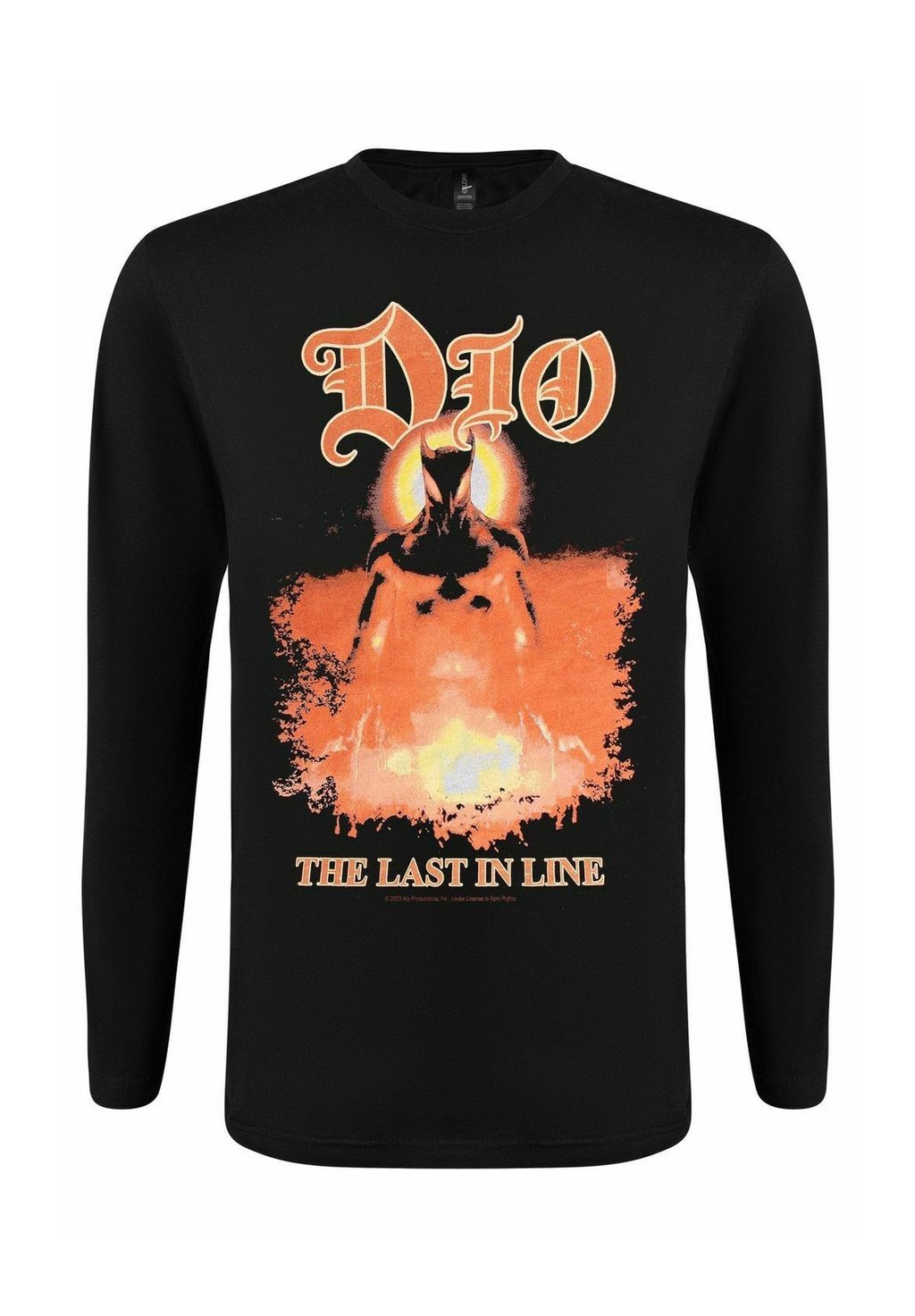 

Лонгслив DIO LAST IN LINE rockshirts, черный