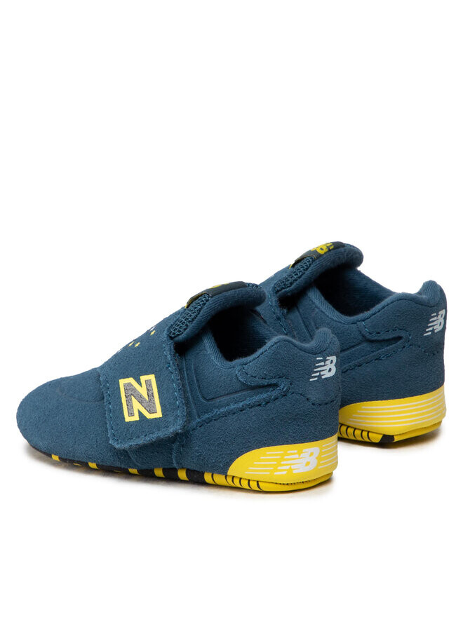 Кроссовки детские New Balance на липучке, синий — фото 3