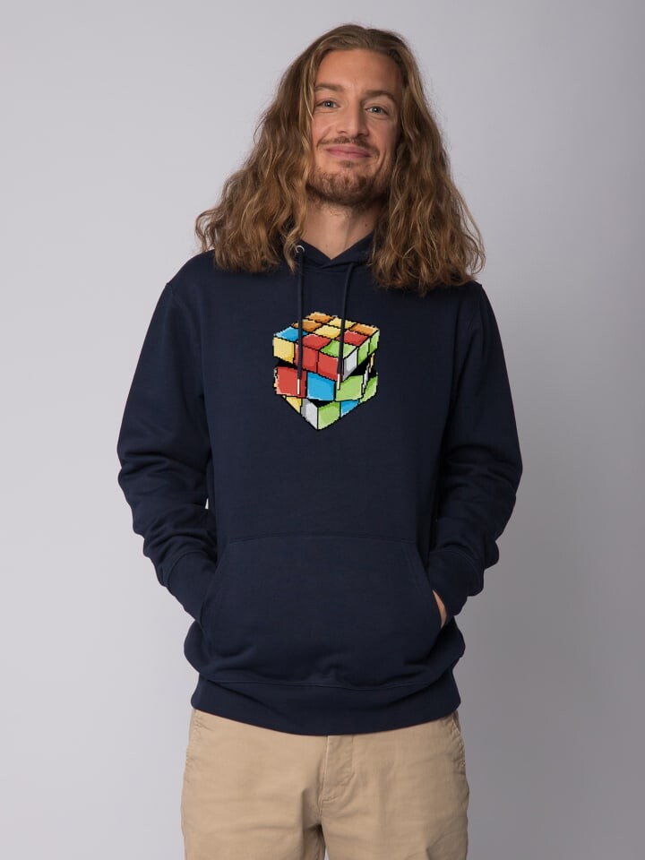 

Толстовка wat Apparel Sweatshirt Pixel Zauberwürfel, темно-синий