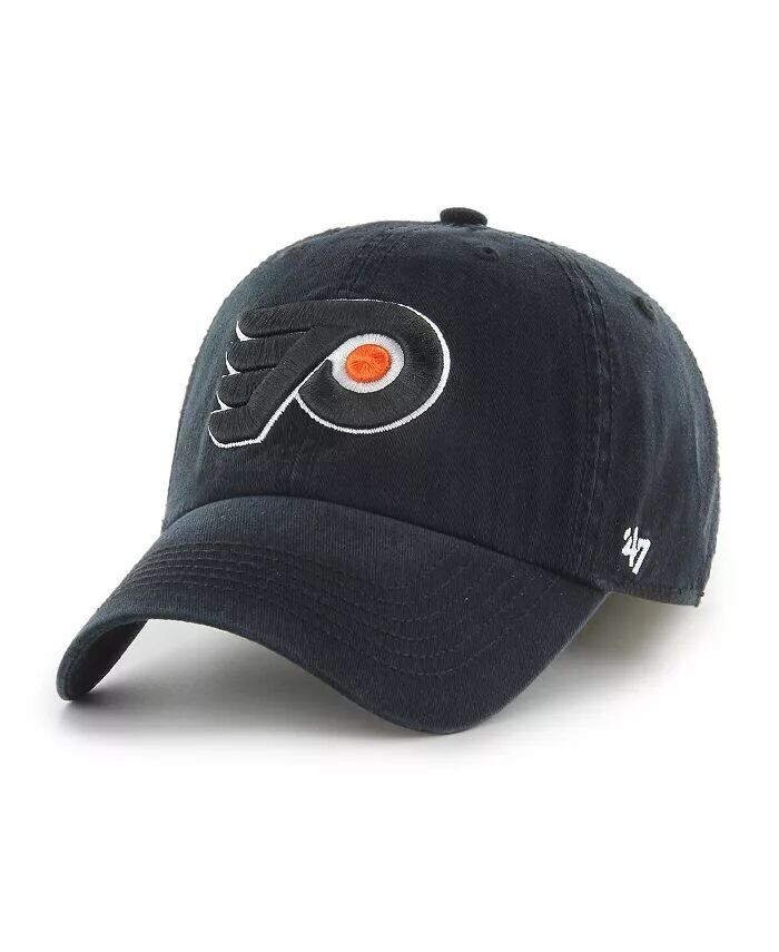 

Мужская черная кепка Philadelphia Flyers Classic Franchise Flex Hat '47 Brand, черный