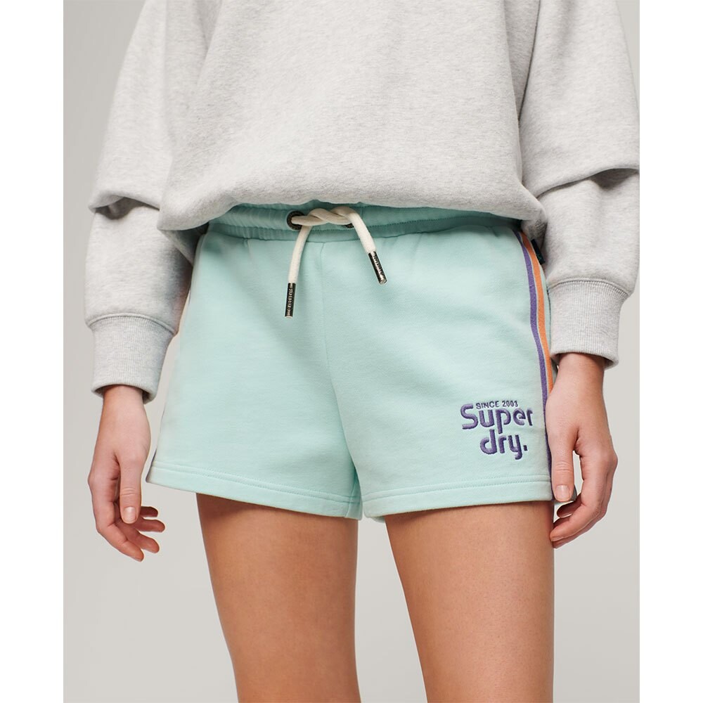 

Шорты Superdry Rainbow Side Logo, серый