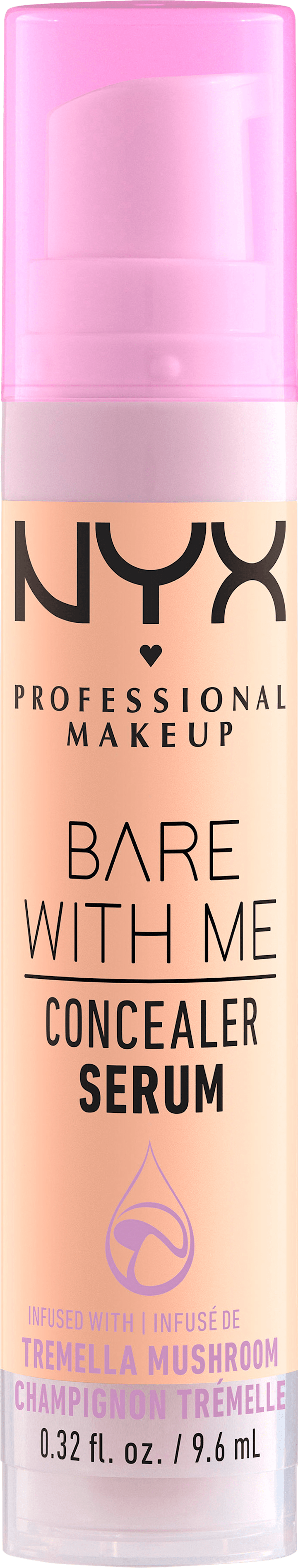 

Консилер NYX PROFESSIONAL MAKEUP Concealer Serum Bare With Me 01 Fair, 9,6 ml